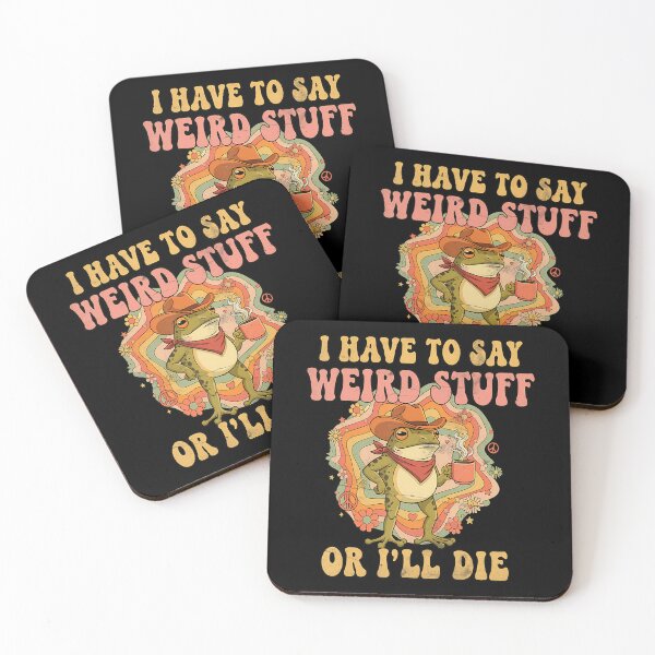 Item preview, Silly Humor Funny Vintage Quote Frog Style 90s designed and sold by JackyEstera.