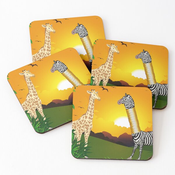 Item preview, Zebra who wants to be tall designed and sold by Design4uStudio.