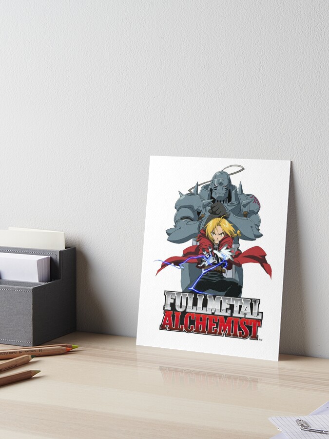 Fullmetal Alchemist BROTHERHOOD - The Elric Bros! | Art Board Print