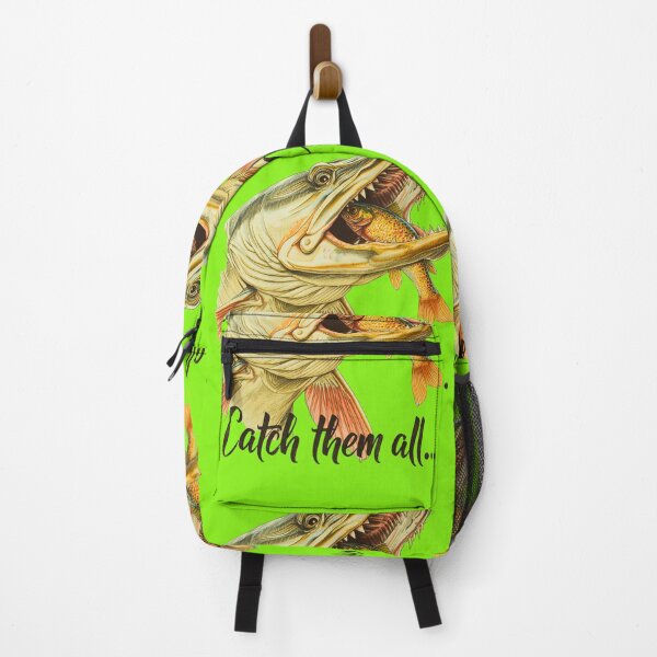 Item preview, Perfect Gift for Fishermen – Catch Them All Pike Design designed and sold by Oriam Vision - Gaia Essence.