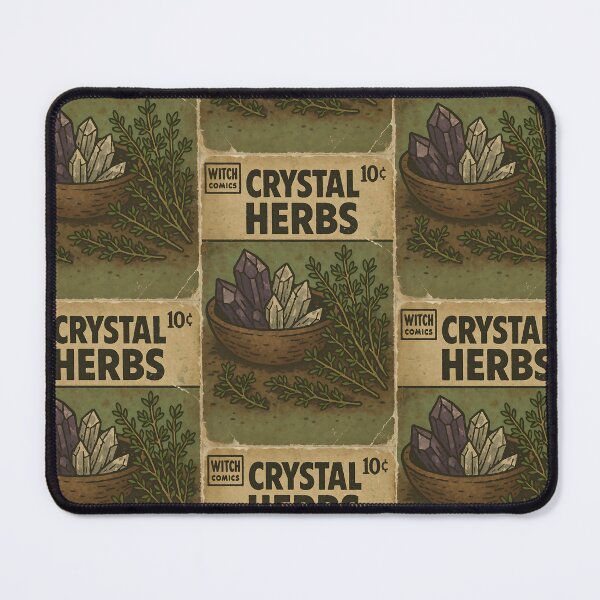 Item preview, Green Witch: Crystal Herbs designed and sold by bapupa.