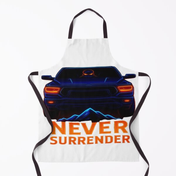 Item preview, Never Surrender – Powerful Truck Neon Design designed and sold by GlowAIDesigns.