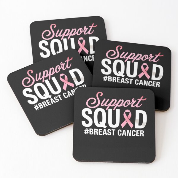 Item preview, Pink Ribbon Support Squad Breast Cancer Awareness Ribbon Inspirational designed and sold by TyraYoung.