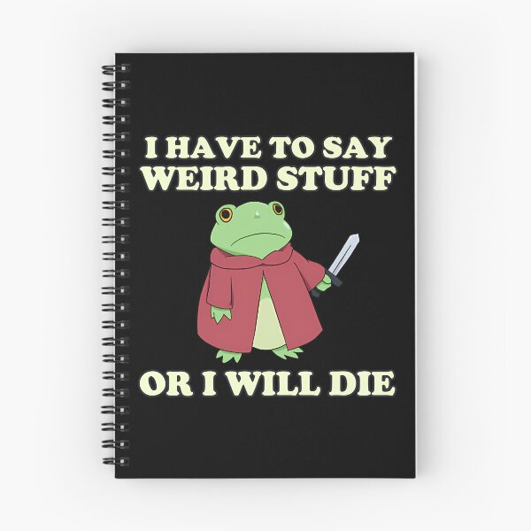 Item preview, Silly Vintage Quote Frog 90s Humor Funny Style designed and sold by JackyEstera.