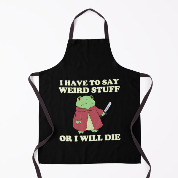 Item preview, Silly Vintage Quote Frog 90s Humor Funny Style designed and sold by JackyEstera.