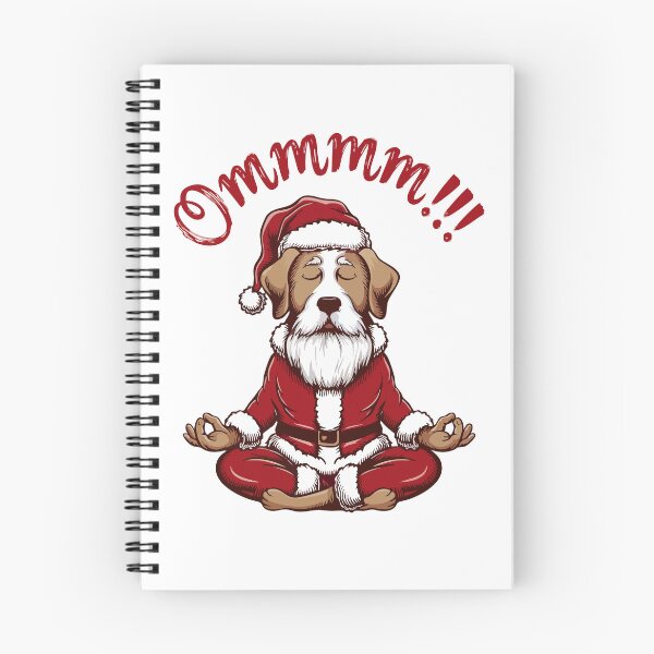 Item preview, Zen Santa Dog - Christmas Yoga Meditation designed and sold by 89BLACK.