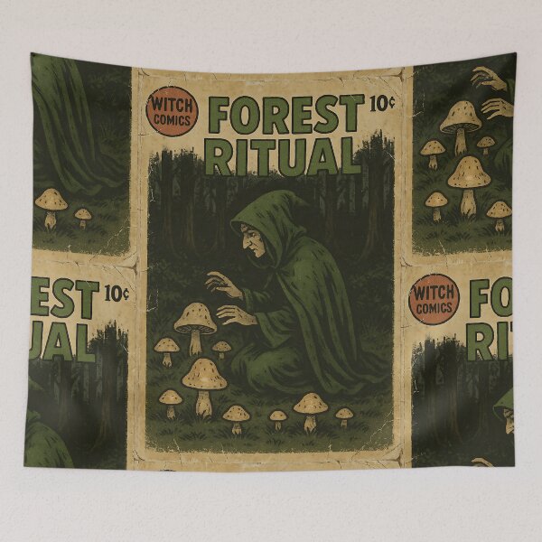 Item preview, Green Witch: Forest Ritual designed and sold by bapupa.
