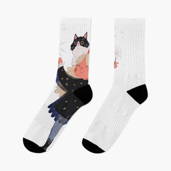 Item preview, New Year's Eve: Sparklers and a Cat designed and sold by MiruKamanon.