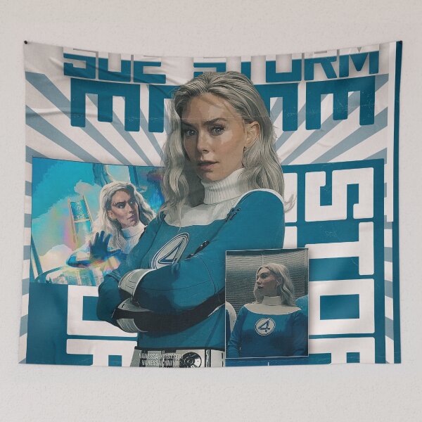 Item preview, Sue Storm Invisible Woman Retro Poster designed and sold by Shopunte.