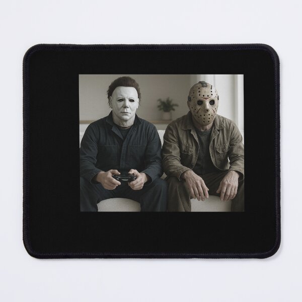 Item preview, Funny Halloween Tshirt Michael Myers Jason Voorhees Play Games M5388 designed and sold by CozyScratch.