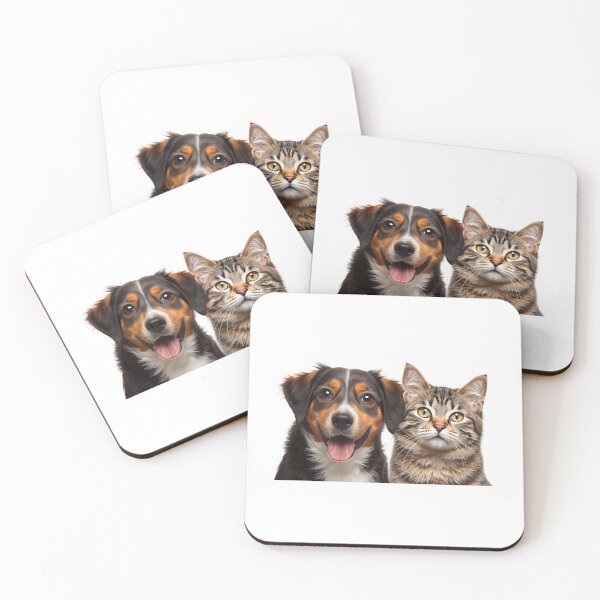 Item preview, Cat and dog designed and sold by LatiendaShop.