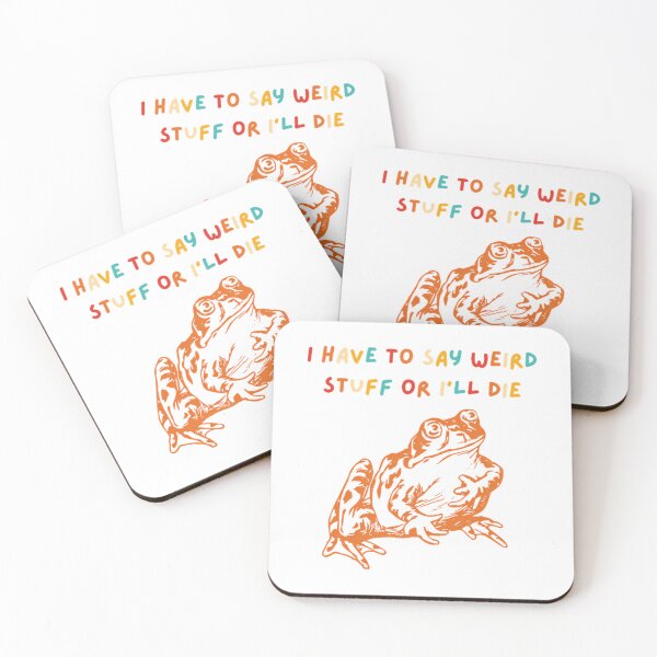Item preview, 90s Frog Funny Vintage Silly Humor Style Quote designed and sold by JackyEstera.