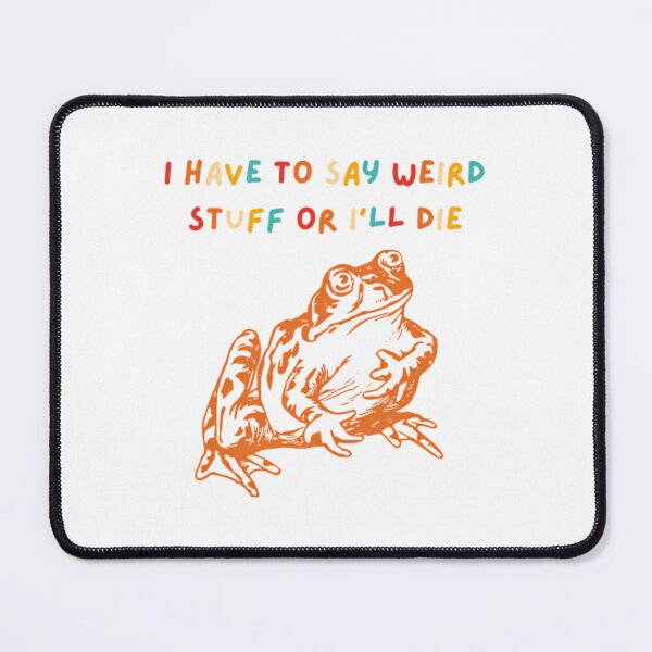Item preview, 90s Frog Funny Vintage Silly Humor Style Quote designed and sold by JackyEstera.
