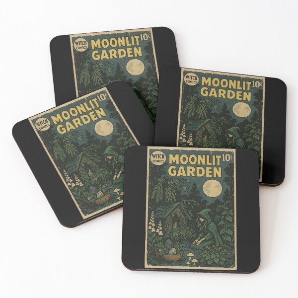 Item preview, Green Witch: Moonlit Garden designed and sold by bapupa.