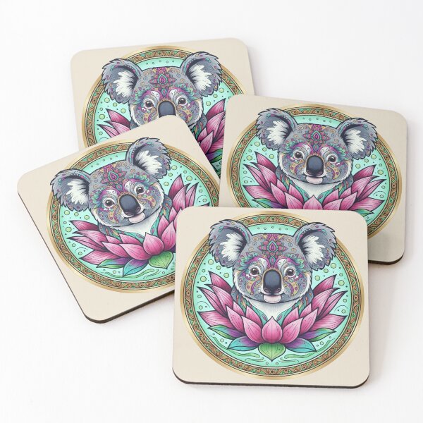 Item preview, Koala Mandala Spirit Animal designed and sold by Zen Mosaic.