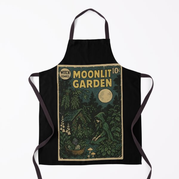 Item preview, Green Witch: Moonlit Garden designed and sold by bapupa.