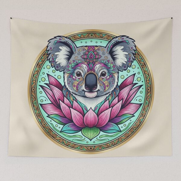 Item preview, Koala Mandala Spirit Animal designed and sold by Zen Mosaic.
