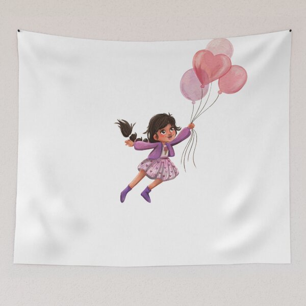 Item preview, Floating Away with Balloons: A Dreamy Flight designed and sold by AurelCeles.