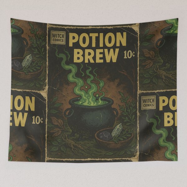 Item preview, Green Witch: Potion Brew designed and sold by bapupa.