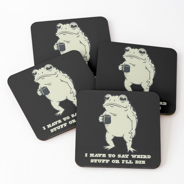 Item preview, Funny Quote Frog Humor Style Silly 90s Vintage designed and sold by JackyEstera.