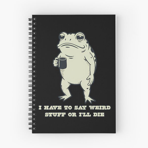 Item preview, Funny Quote Frog Humor Style Silly 90s Vintage designed and sold by JackyEstera.
