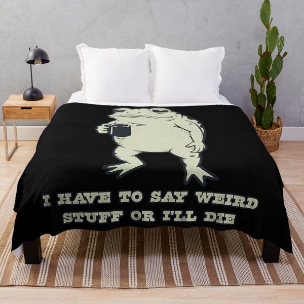 Item preview, Funny Quote Frog Humor Style Silly 90s Vintage designed and sold by JackyEstera.