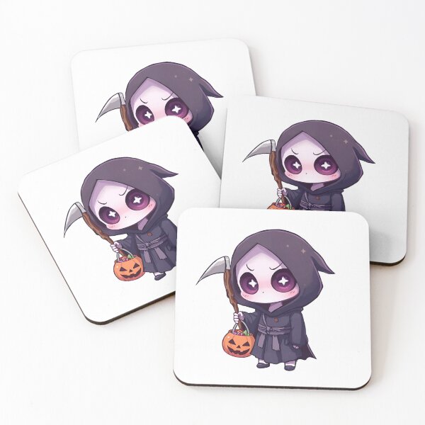Item preview, Cute Grim Reaper Trick-or-Treat designed and sold by kabucino.