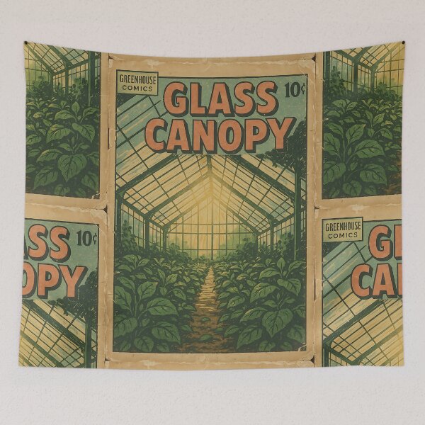 Item preview, Greenhouse Aesthetic: Glass Canopy designed and sold by bapupa.
