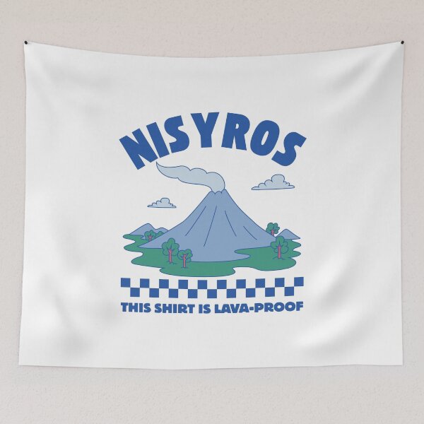 Item preview, Nisyros: this shirt is lava-proof (Nisyros Greece) designed and sold by Peerless-Prime.