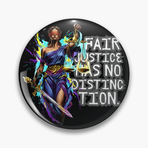 Item preview, Blind Justice: Fair Justice Has No Distinction designed and sold by ifundesign.