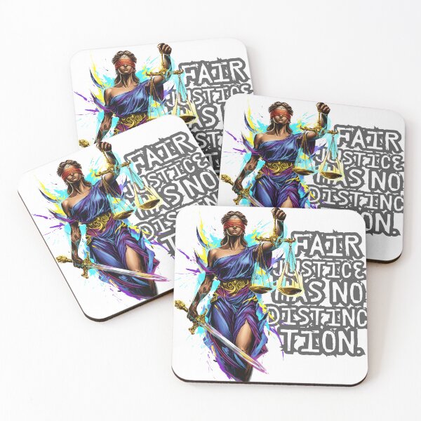 Item preview, Blind Justice: Fair Justice Has No Distinction designed and sold by ifundesign.