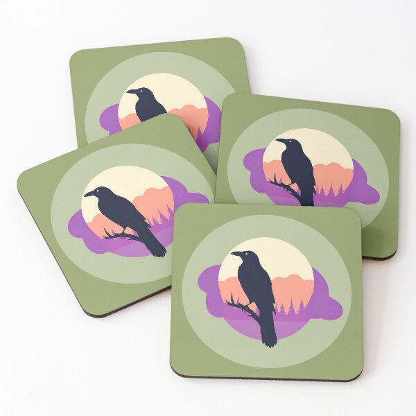 Item preview, Vector Raven [greens] designed and sold by DarkStarling.