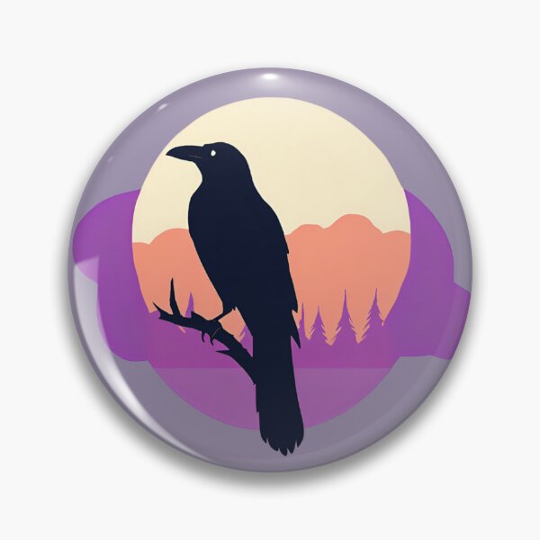 Item preview, Vector Raven [purples] designed and sold by DarkStarling.