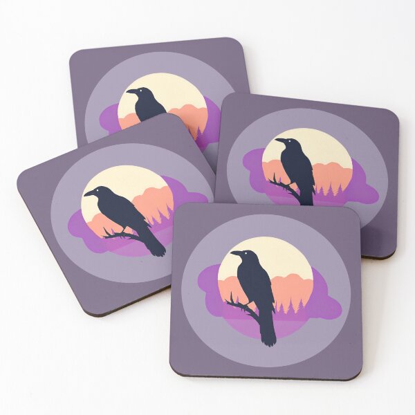 Item preview, Vector Raven [purples] designed and sold by DarkStarling.