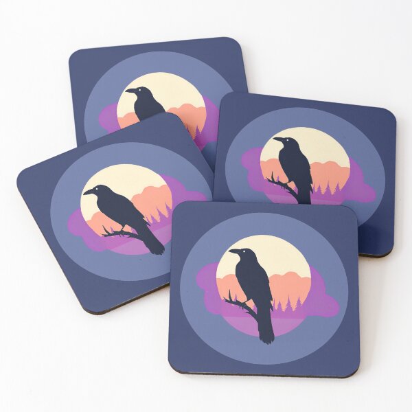 Item preview, Vector Raven [dark blues] designed and sold by DarkStarling.