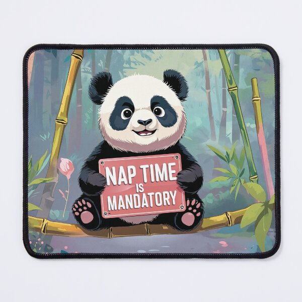 Item preview, Mandatory Nap Panda designed and sold by PictorialWhimsy.