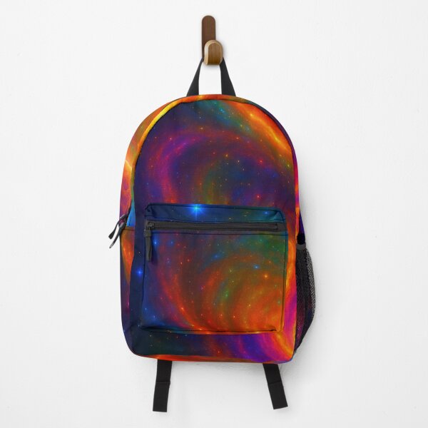 Item preview, Symphony: Vibrant Galaxy & Planet in Neon Nebulae Art designed and sold by OandSDesigns23.