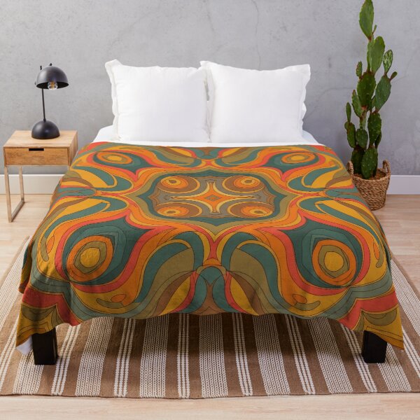 Item preview, Groovy Amber Waves designed and sold by Kaleidoscope Print.