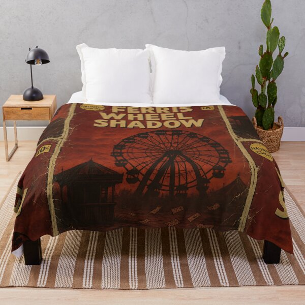 Item preview, Haunted Carnival: Ferris Wheel Shadow designed and sold by bapupa.