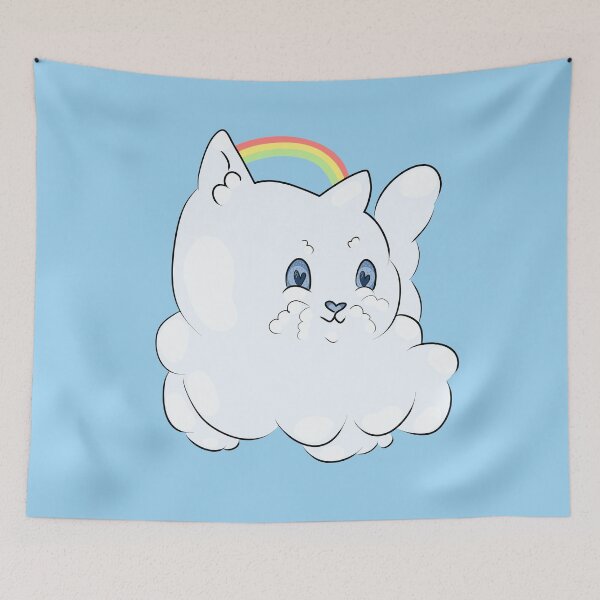 Item preview, Cute Cat Cloud designed and sold by HugSomeNettles.