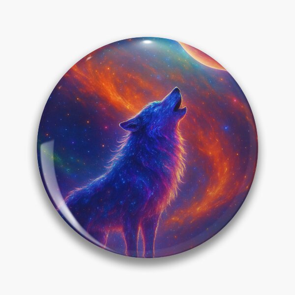 Item preview, Cosmic Wolf Howl phone case  designed and sold by OandSDesigns23.