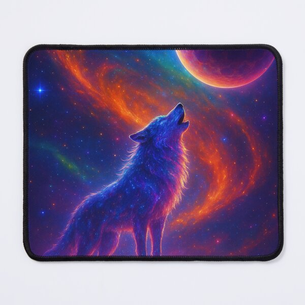 Item preview, Cosmic Wolf Howl phone case  designed and sold by OandSDesigns23.