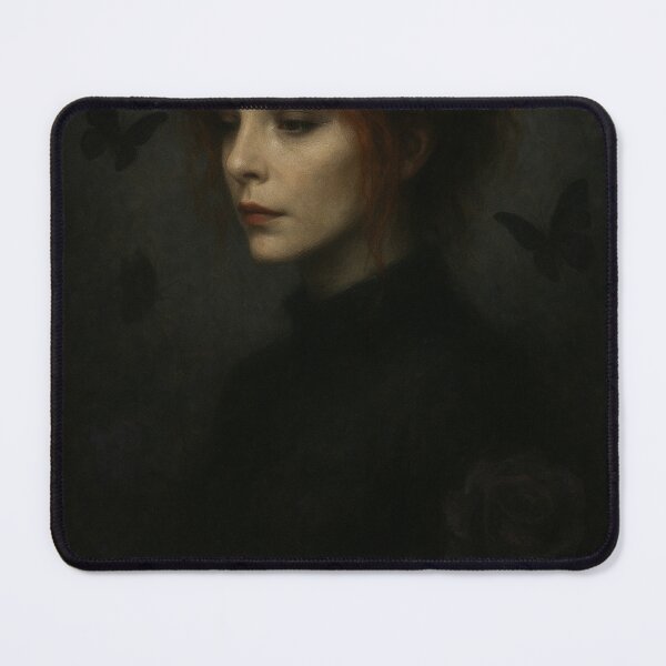 Item preview, Mylène Farmer - Gothic Design Oil paint designed and sold by INOBOEDIENTIA.