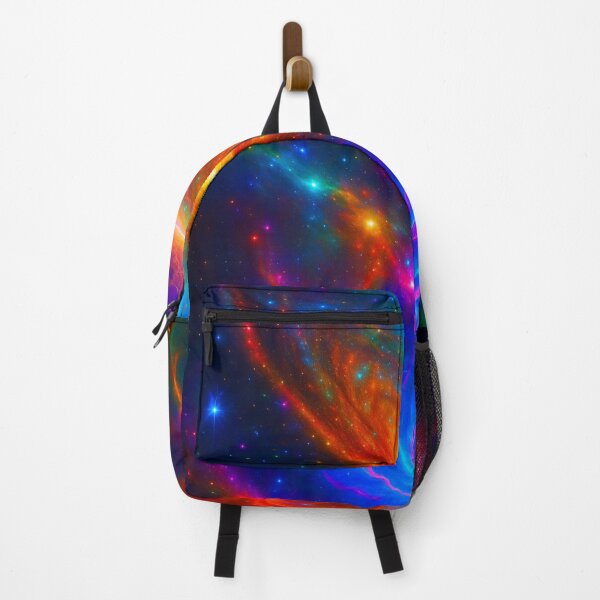 Item preview, Cosmic Symphony: Vibrant Galaxy & Planet in Neon Nebulae designed and sold by OandSDesigns23.