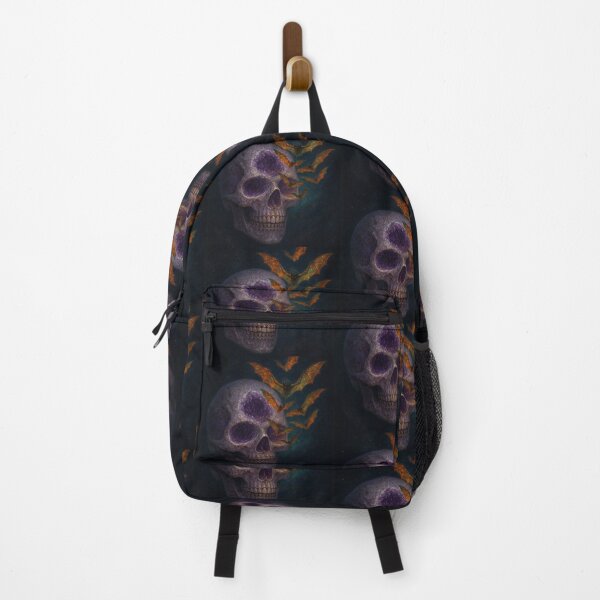 Item preview, Celestial Amethyst Skull and Nebula Bats designed and sold by OandSDesigns23.