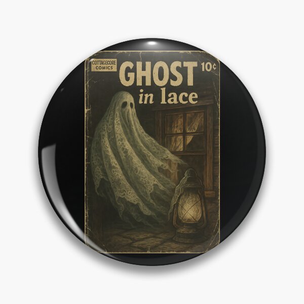 Item preview, Dark Cottagecore: Ghost in Lace designed and sold by bapupa.