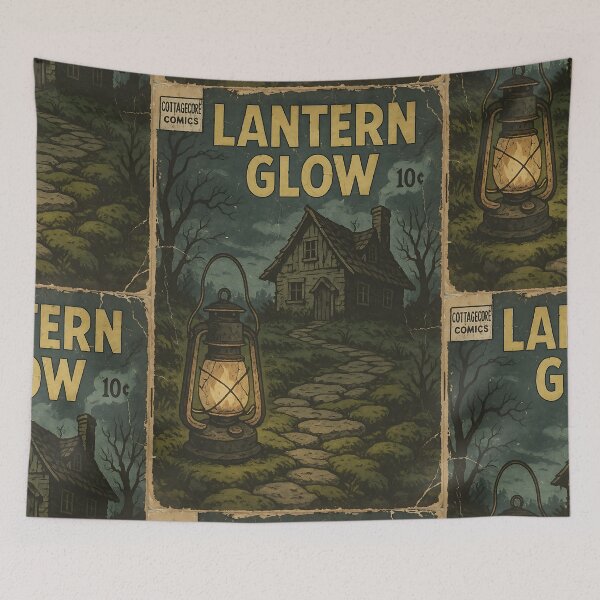 Item preview, Dark Cottagecore: Lantern Glow designed and sold by bapupa.