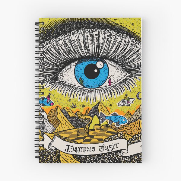 Item preview, Key-Lashed Eye Over Book Desert designed and sold by PictorialWhimsy.