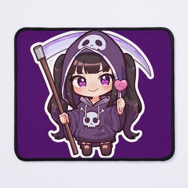 Item preview, Lilith Nocturne – Gothic Vampire Idol Sticker designed and sold by kabucino.