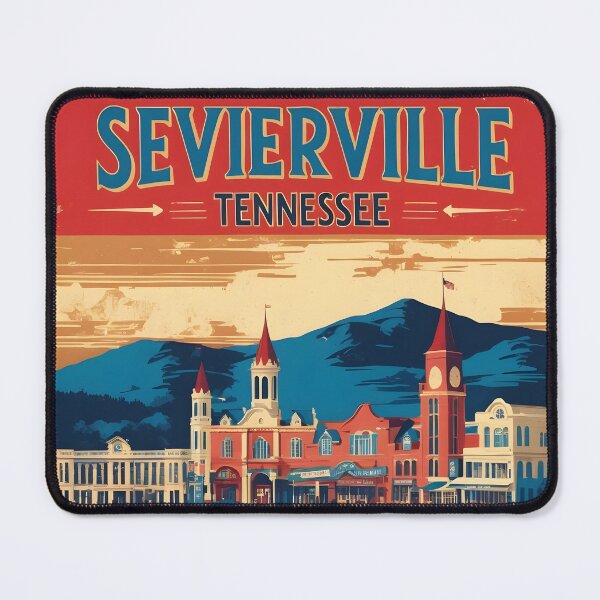 Item preview, Sevierville Tennessee 1950s USA Vintage Travel Tourism designed and sold by TravelersGems.